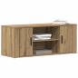 Preview: TV-Schrank Artisan Eiche 100x35x40 cm Spanplatte