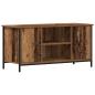 Preview: TV-Schrank Alte Optik 100x40x50 cm Holzwerkstoff und Stahl