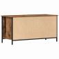 Preview: TV-Schrank Alte Optik 100x40x50 cm Holzwerkstoff und Stahl
