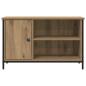 Preview: TV-Schrank Artisan Eiche 80x40x50 cm Holzwerkstoff und Stahl