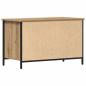 Preview: TV-Schrank Artisan Eiche 80x40x50 cm Holzwerkstoff und Stahl