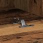Preview: TV-Wandregale 2 Stück Alte Holz 100x30x30 cm Holzwerkstoff