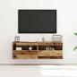 Preview: TV-Wandschrank 2 stk. Altholz Holzwerkstoff