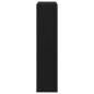 Preview: Schuhschrank mit Klappschublade Schwarz Eiche 80x21x87,5 cm