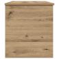Preview: Aufbewahrungsbox mit Deckel Artisan Eiche 100x42x46 cm Ingenieure Holz