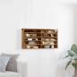 Preview: ARDEBO.de - Wandregal im Vintage-Stil aus Altholz und Holzwerkstoff
