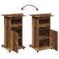 Preview: Rednerpult mit Rollen Alte Holzwerkstoff