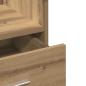 Preview: Rednerpult mit Rädern Artisan Eiche Leimholz