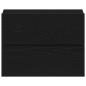 Preview: Nachttisch schwarze Eiche 40x30x30 cm aus Holzwerkstoff