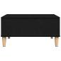 Preview: Couchtisch schwarze Eiche 60x60x30 cm aus Ingenieurholz