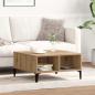 Preview: ARDEBO.de - Couchtisch Artisan Eiche 60x60x30 cm Holzwerkstoff