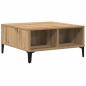 Preview: Couchtisch Artisan Eiche 60x60x30 cm Holzwerkstoff