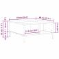 Preview: Couchtisch Artisan Eiche 60x60x30 cm Holzwerkstoff