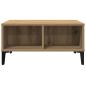 Preview: Couchtisch Artisan Eiche 60x60x30 cm Holzwerkstoff