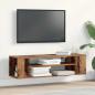 Preview: ARDEBO.de - Wand-TV-Schrank aus altem Holz 100x30x26,5 cm Holzwerkstoff