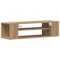Preview: Wand-TV-Schrank Artisan Eiche 100x30x26,5 cm Holzwerkstoff