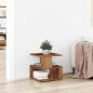 Preview: ARDEBO.de - Beistelltisch aus altem Holz 40x40x40 cm