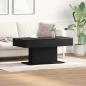 Preview: ARDEBO.de - Couchtisch Schwarz Eiche 96x50x45 cm aus Holzwerkstoff