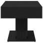 Preview: Couchtisch Schwarz Eiche 96x50x45 cm aus Holzwerkstoff