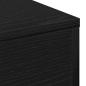Preview: Couchtisch Schwarz Eiche 96x50x45 cm aus Holzwerkstoff