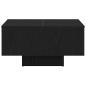 Preview: Couchtisch Schwarz Eiche 60x60x31,5 cm aus Holzwerkstoff
