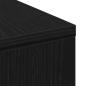 Preview: Couchtisch Schwarz Eiche 90x90x28 cm Holzwerkstoff