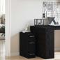 Preview: Apotheker-Schrank in Schwarz Eiche 20x45,5x60 cm aus Holzwerkstoff