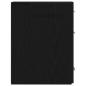 Preview: Apotheker-Schrank in Schwarz Eiche 20x45,5x60 cm aus Holzwerkstoff