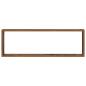 Preview: Wandregale 2er Set Altes Holz 80x15x26 cm Holzwerkstoff