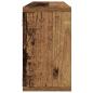 Preview: Wandregale 2er Set Altes Holz 80x15x26 cm Holzwerkstoff