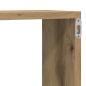 Preview: Wandregale 2er Set Artisan Eiche 80x15x26 cm Holzwerkstoff