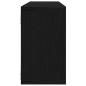 Preview: Wandregale - Set mit 2, Schwarz Eiche, 80x15x26 cm, Aus Holzwerkstoff