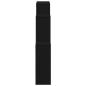 Preview: Wandregal schwarz Eiche 80x15x78,5 cm Technik Holz
