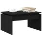 Preview: Couchtisch Schwarz Eiche 68x38x50 cm Ingenie Holz