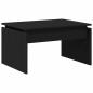 Preview: Couchtisch Schwarz Eiche 68x38x50 cm Ingenie Holz