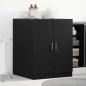 Preview: ARDEBO.de - Waschmaschinen-Schrank Schwarze Eiche 70,5x71,5x91,5 cm Holzwerkstoff