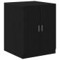 Preview: Waschmaschinen-Schrank Schwarze Eiche 70,5x71,5x91,5 cm Holzwerkstoff