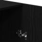 Preview: Waschmaschinen-Schrank Schwarze Eiche 70,5x71,5x91,5 cm Holzwerkstoff
