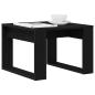 Preview: Beistelltisch Schwarze Eiche 50x50x35 cm aus Ingenieurholz