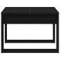 Preview: Beistelltisch Schwarze Eiche 50x50x35 cm aus Ingenieurholz