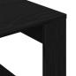 Preview: Beistelltisch Schwarze Eiche 50x50x35 cm aus Ingenieurholz