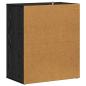 Preview: Schuhschrank Schwarze Eiche 60x35x70 cm Holzwerkstoff