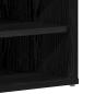 Preview: Schuhschrank Schwarze Eiche 60x35x70 cm Holzwerkstoff
