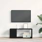 Preview: ARDEBO.de - TV-Schrank Weiß 80x24x32 cm Holz
