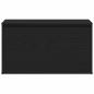 Preview: Bank Schwarz Eiche 80x40x45 cm aus Spanplatte