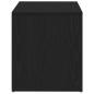 Preview: Bank Schwarz Eiche 80x40x45 cm aus Spanplatte
