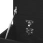 Preview: Flurbank Schwarz Eiche 60x30x45 cm ? Hochwertiger Holzwerkstoff