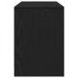 Preview: TV-Schrank Schwarz Eiche 102x37,5x52,5 cm Holzwerkstoff