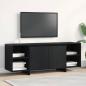 Preview: TV Stand - Schwarz Eiche - 120x30x40.5 cm - Aus Spanplatten