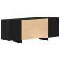 Preview: TV Stand - Schwarz Eiche - 120x30x40.5 cm - Aus Spanplatten